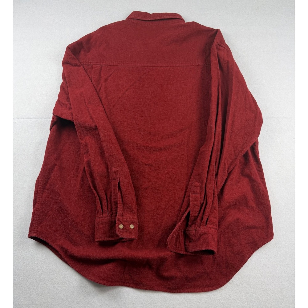 Vintage Alexander Julian Colours Red Chamois Cloth Button Down Shirt XL Cotton - Picture 4 of 7
